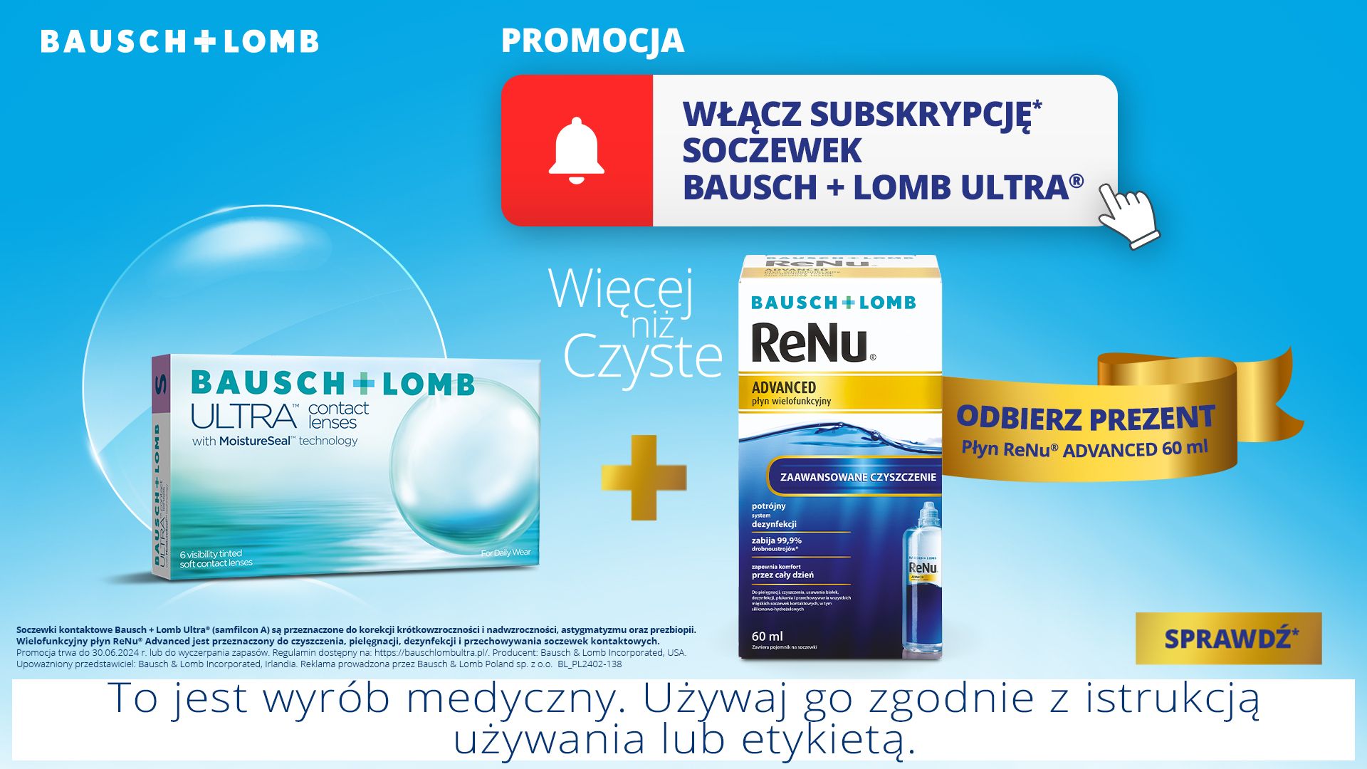 Bausch+Lomb Ultra Multifocal for Astigmatism