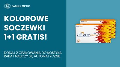 All Vue Crazy Plus - soczewki we wzory